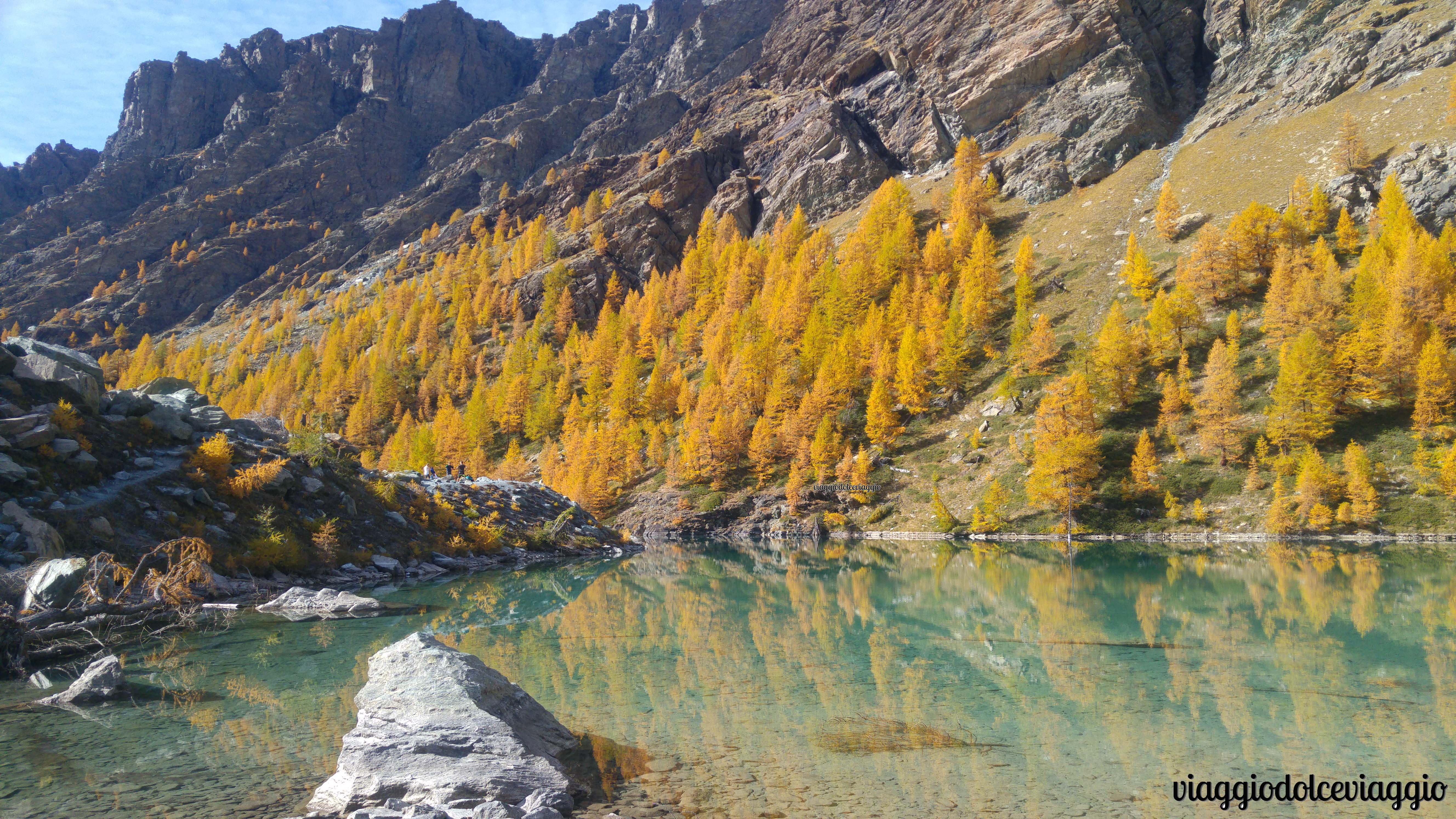 Escursione Al Lago Blu Valle D Aosta Viaggiodolceviaggio